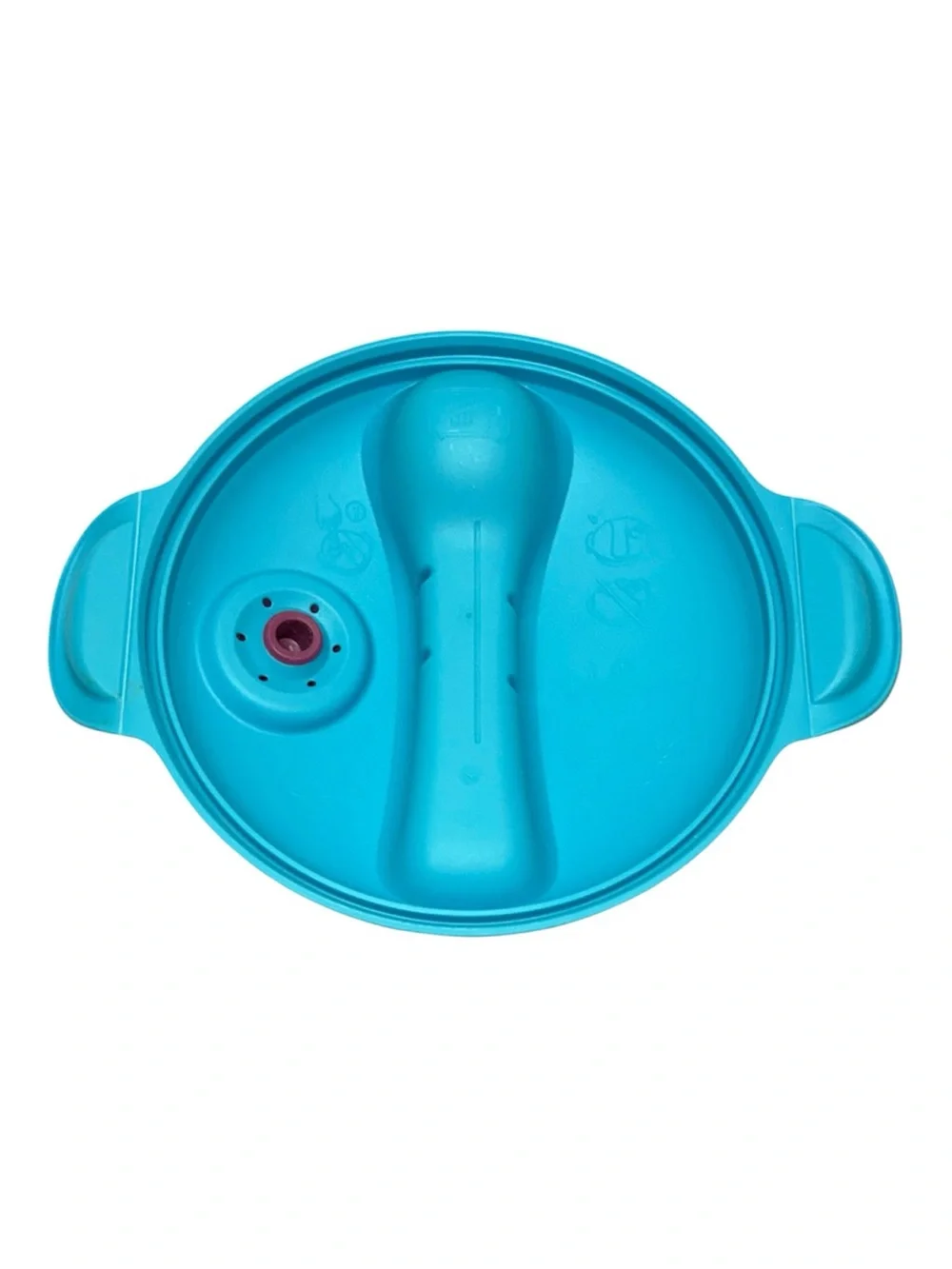 Tupperware Hot Food On the Go Container 6.25 Cup Capacity & Utensils Item 1700-6